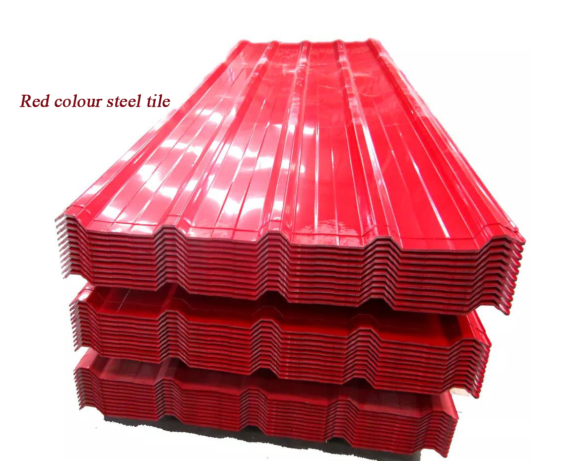 Special Metal Building Materials Corrugated Color Steel Roofing Sheet 0.5mm Thickness ASTM A792 Grade 1800-2000mm Durable