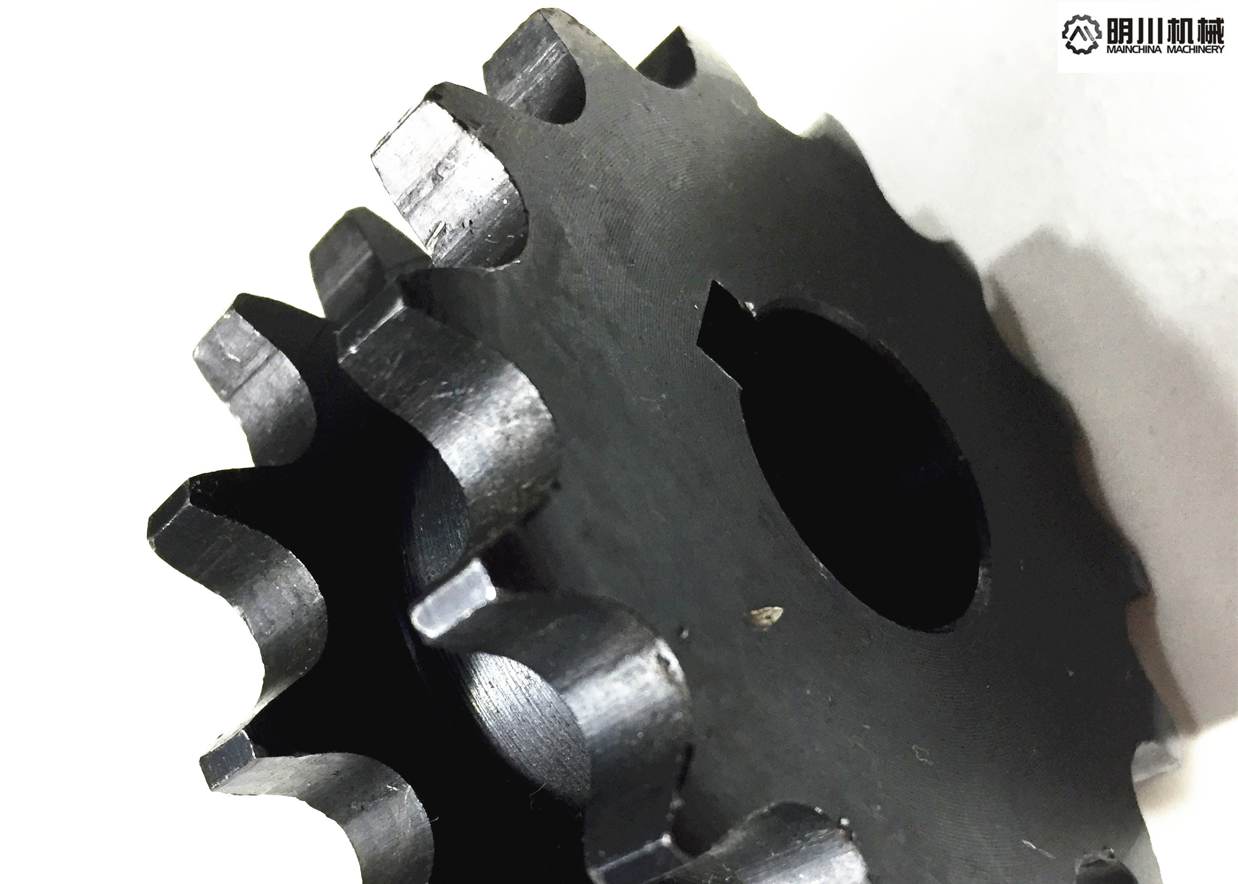 Durable Double Roller Chain Sprockets Working With Transmission Sprocket
