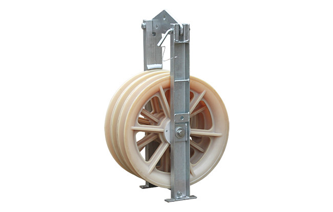 TYSHSN Bundled Stringing Pulley Three Wheel Nylon Conductor Pulley