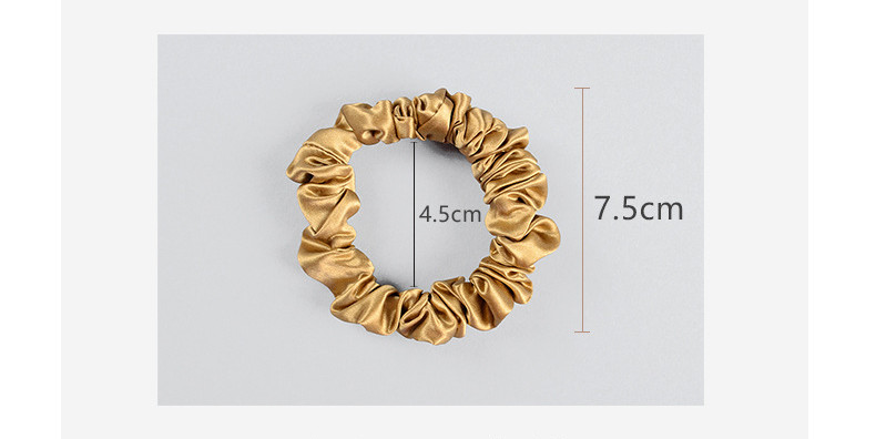 Silk Scrunchies For Hair 100% Mulberry Silk Ties For Curly Hair Scrunchies Prevent Breakage