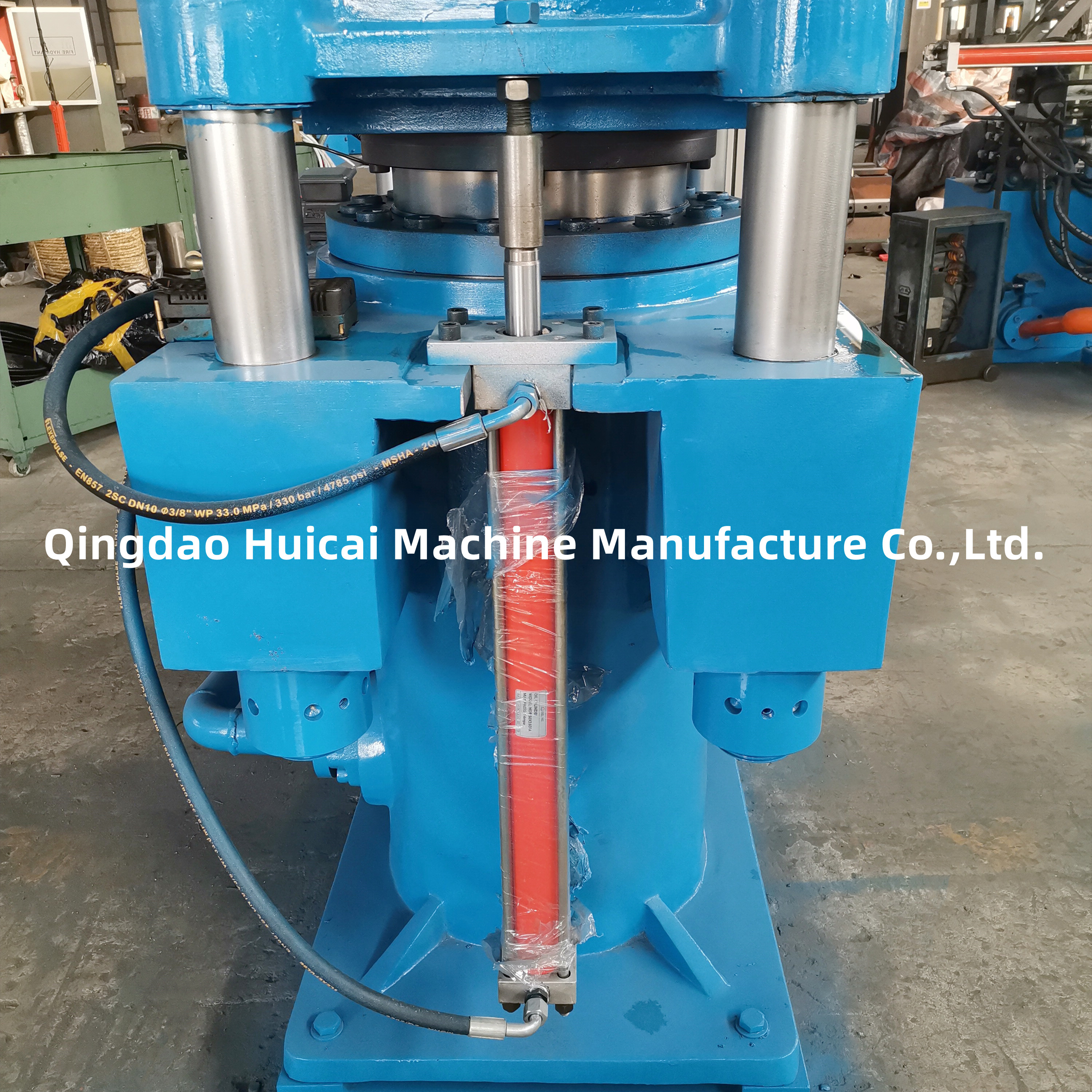 1.00MN Nominal Molding Power Veneer Hot Press for 1 Working Layer Woodworking Industry
