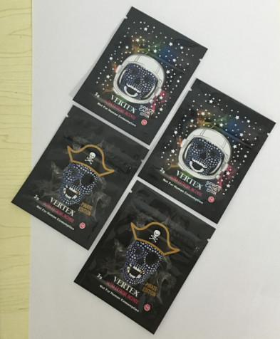 UK 1g,3g Sweet Leaf Herbal Incense Packaging / Research Chemical Powder Bags With Zipper