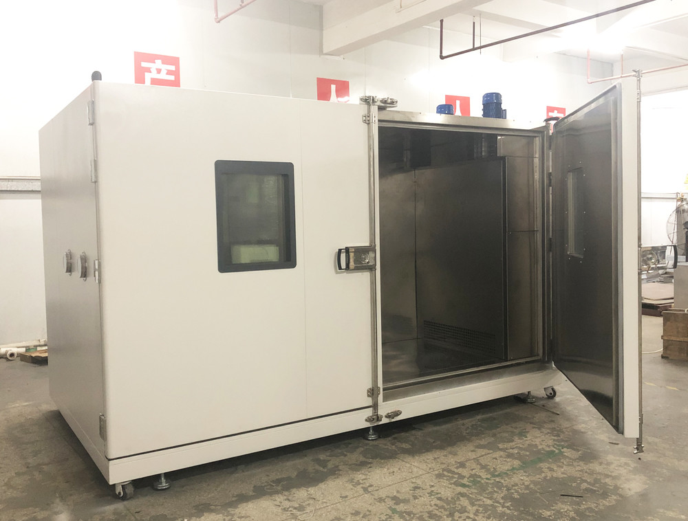LIYI -40 - +150 Degree Climate Test Chamber Double Door Floor Type LED Screen Aging Test