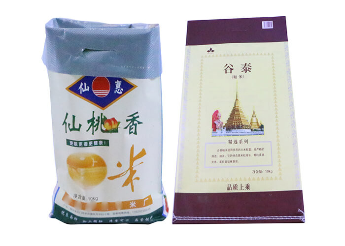 50 Kg Woven Polypropylene Sacks , Pp Woven Packaging Bags Resistant Wear And Tear
