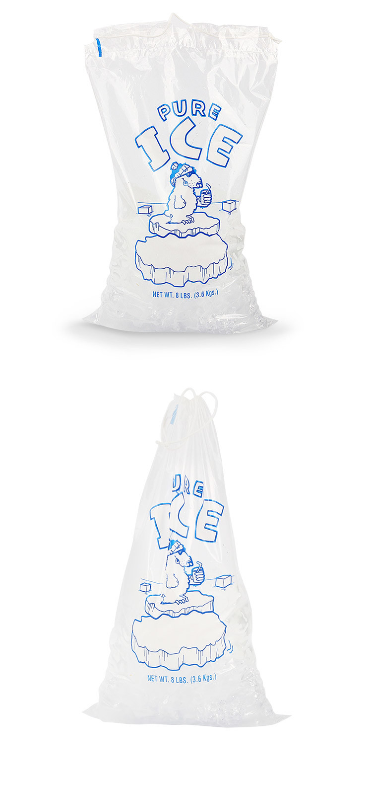 LDPE Reusable Ice Bags