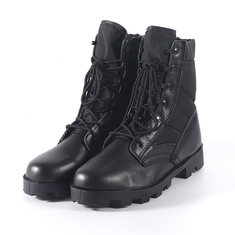 China Xinxin Men's Sport Rubber Hiking Outdoor Training Combat Climbing High Shoes 9 Inch