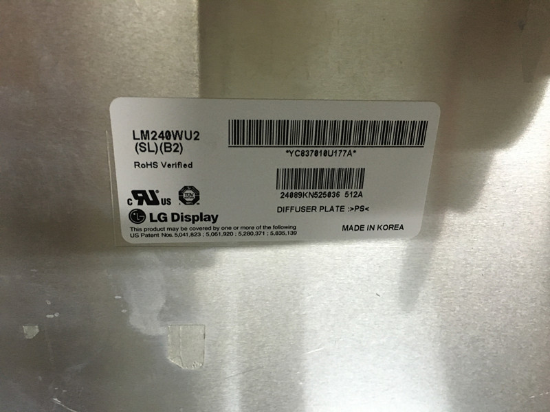 LM240WU4-SLB1 LG Display 24.0" 1920(RGB)×1200 400 cd/m² INDUSTRIAL LCD DISPLAY