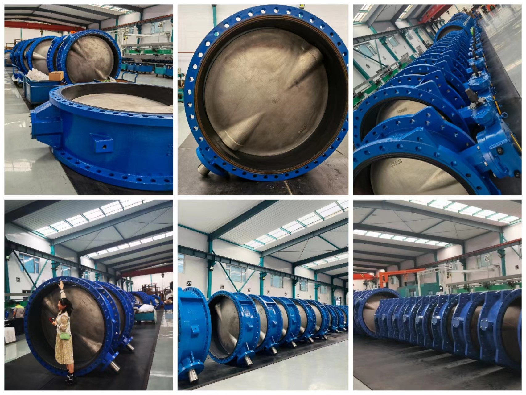 chinese factory wholesaler rubber lined butterfly valve