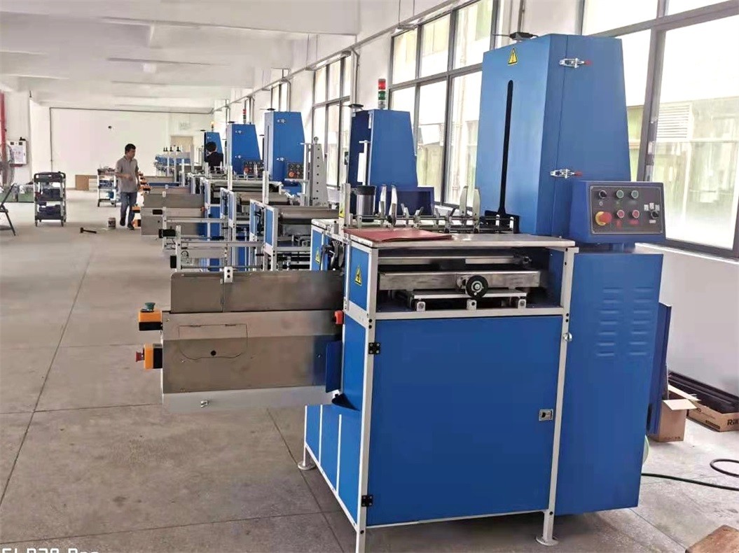 Notebook Round Corner Cutter / Pneumatic Double Head Edge Round Corner Cutting Machine MF-DCM470