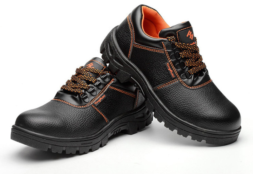 Synthetic Low Cut PPE Safety Shoes Abrasion Resistant Lining