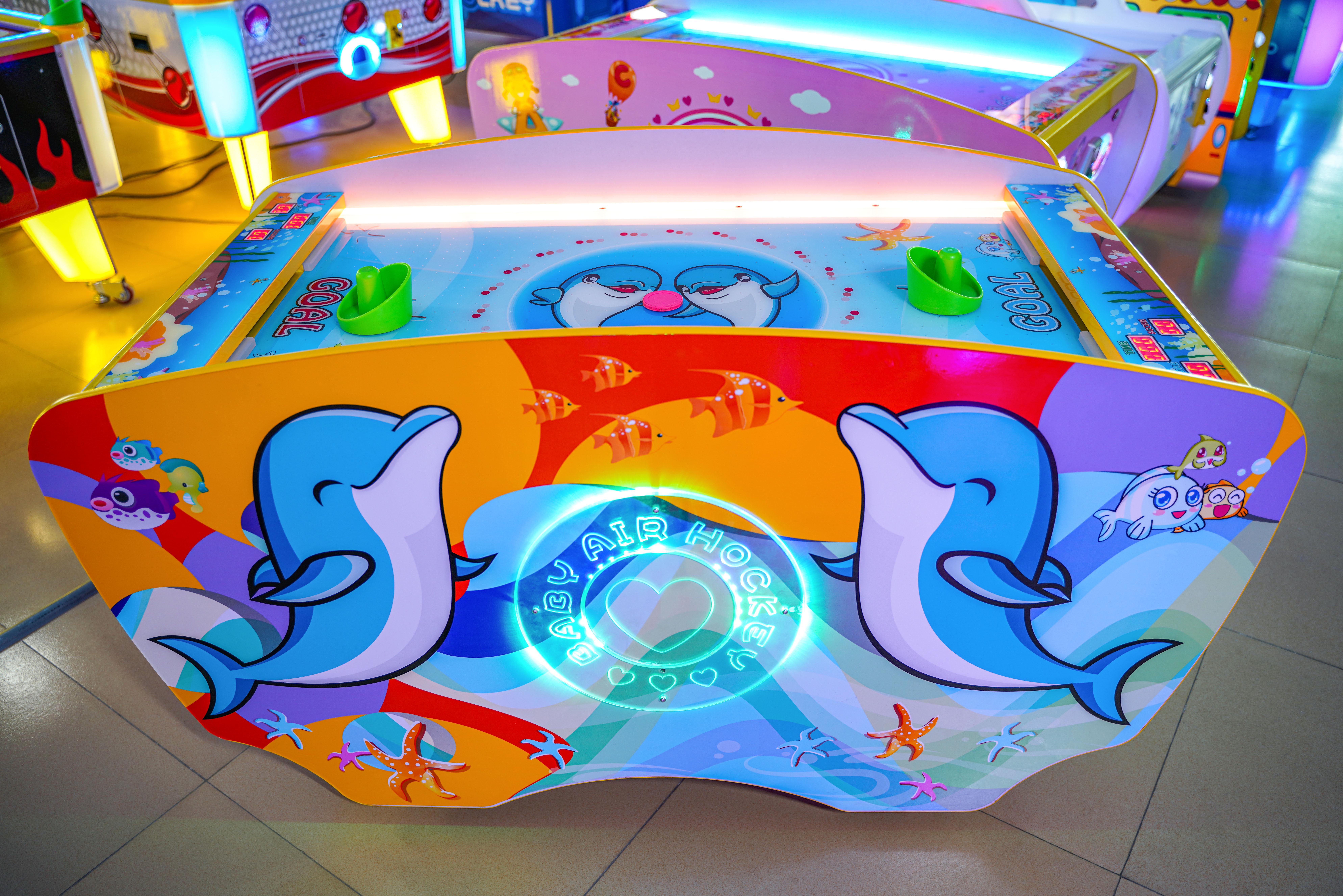 Coin Pusher Mini Air Hockey Game Machine Redemption Machine For Club Party