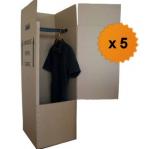 Clothing Packaging Extra Large Cardboard Boxes For Home / Shop Embossed Logo