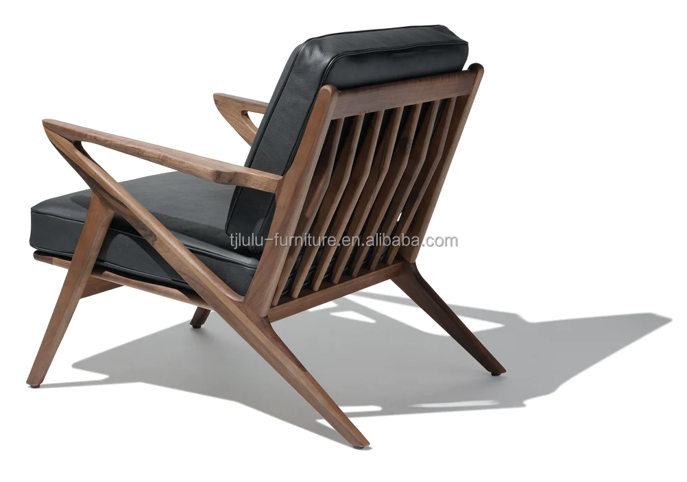 Living Room Chair Modern Fabric Wooden Sofa Chair Leisure Lounge Solid Wood Chair W59*D59*H57CM