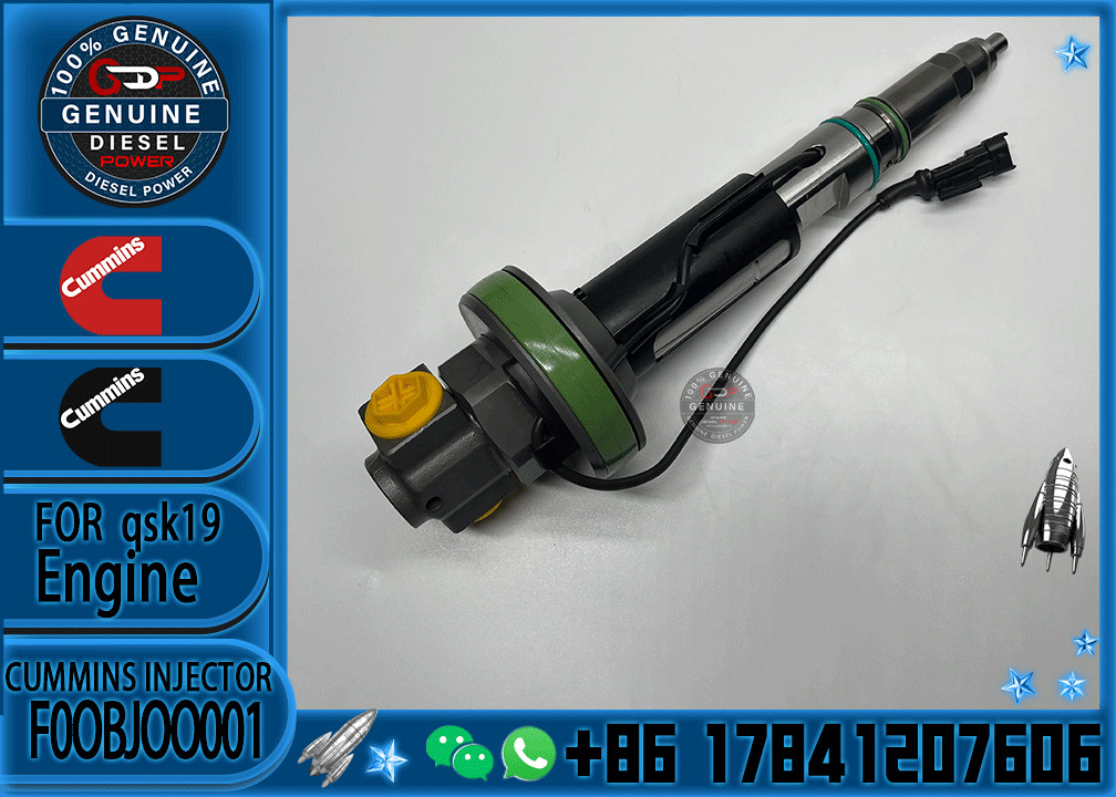 Remanufactured fuel injector F00L0J019 4964170 4955524 FOR Engine SK19 QSK38 QSK50 QSK60 F0OBJ00004 F0OBJOO001