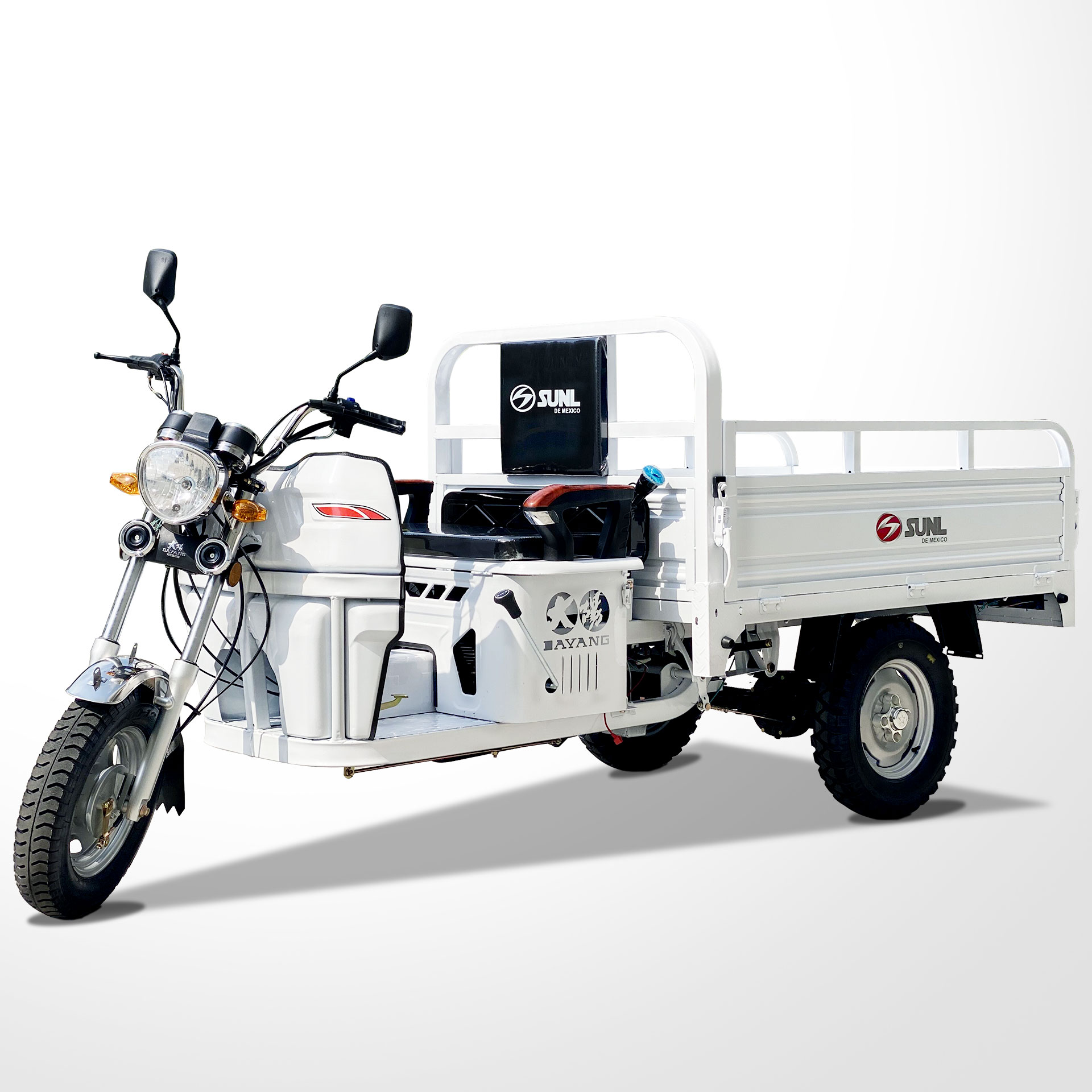 Motorized 150cc Classical Light Loading Truck Cargo Tricycle with 4.0 Inch Wheels