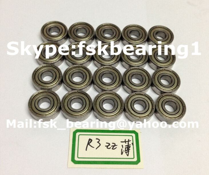 R3/R3ZZ/ R3 2RS Miniature Deep Groove Ball Bearing Inch Size Non - standard