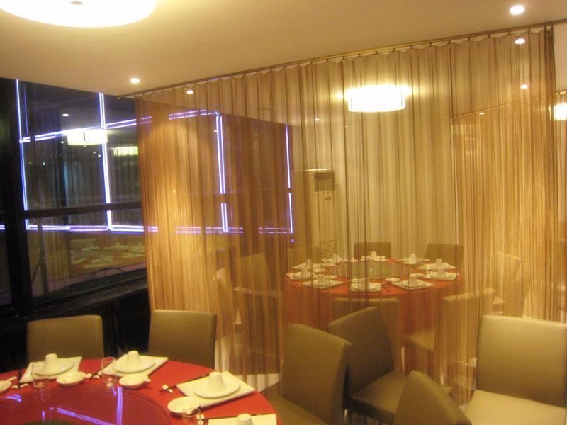 Copper Color Aperture 6mm Metal Mesh Drapery, Metal Chain Curtains Space Divider