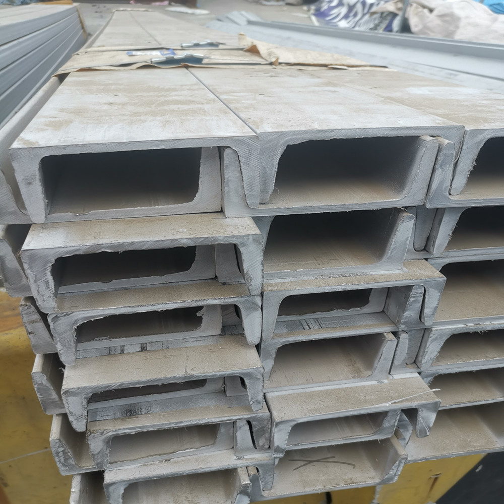 Ss316l Stainless Steel U Section Channel Bar 100 X 50 X 6mm Web Thickness X 6m