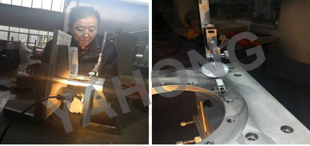 Fast Speed Fiber Laser Pipe Cutting Machine 300mm Rounde Diameter Easy Maintain