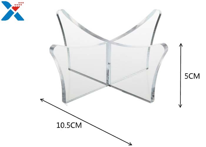 Football / Acrylic Basketball Holder Display , Volleyball Acrylic Sphere Stands