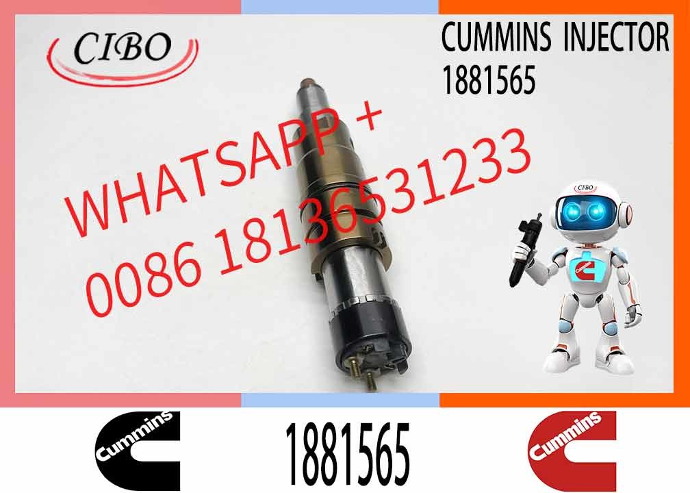 Stock Common Rail High Pressure Engine Fuel Injector 2894920 2031836 1874425 1881565 1933613 2086663 4307217 for Cummins ISX15 QSX15