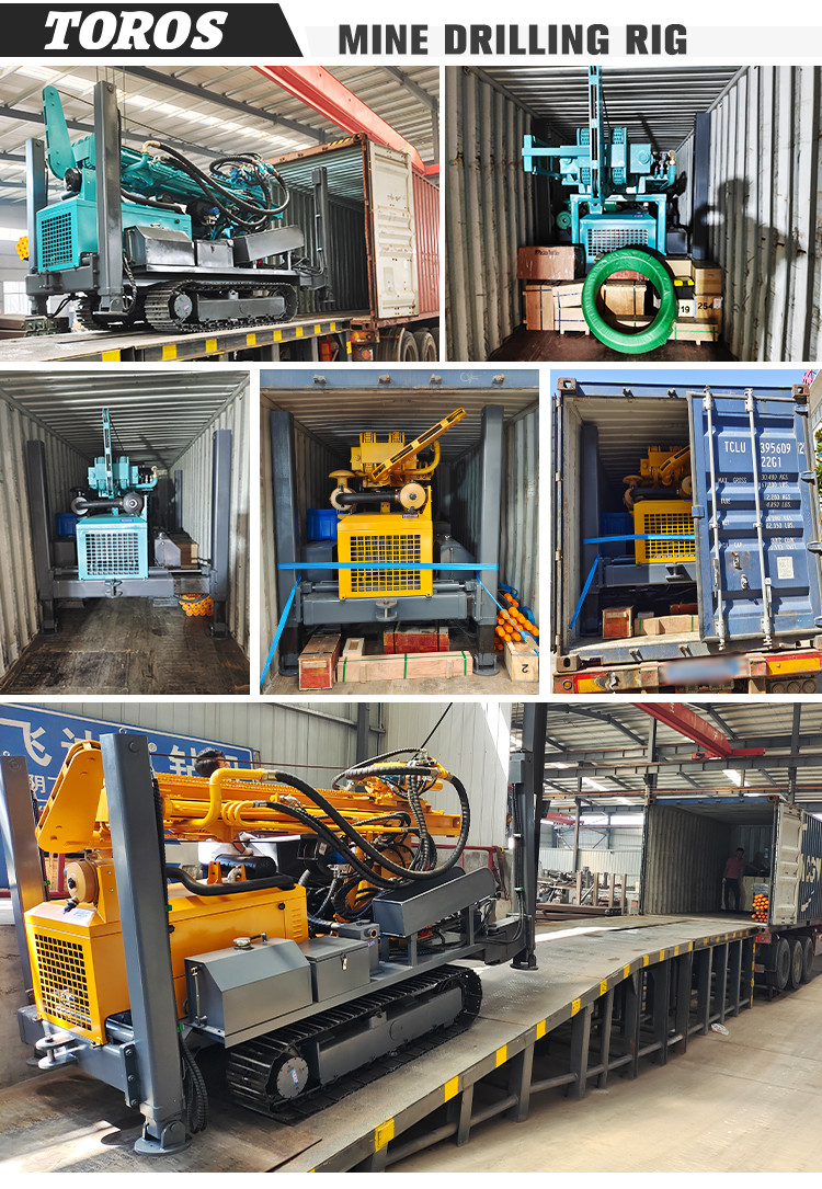 300mm Diameter Portable Water Well Drilling Equipment Diesel Powered