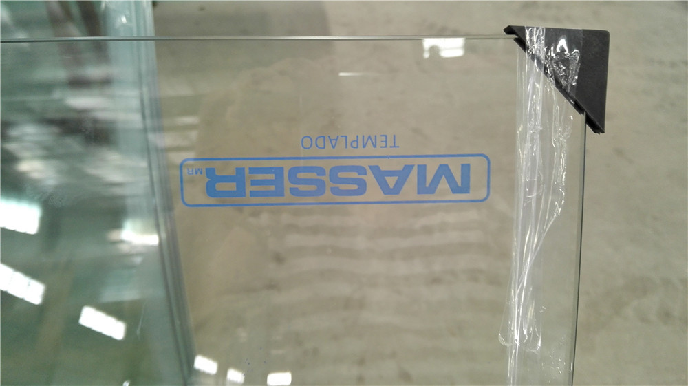 Customized logo Building Tempered Glass Thickness 3-25mm Office