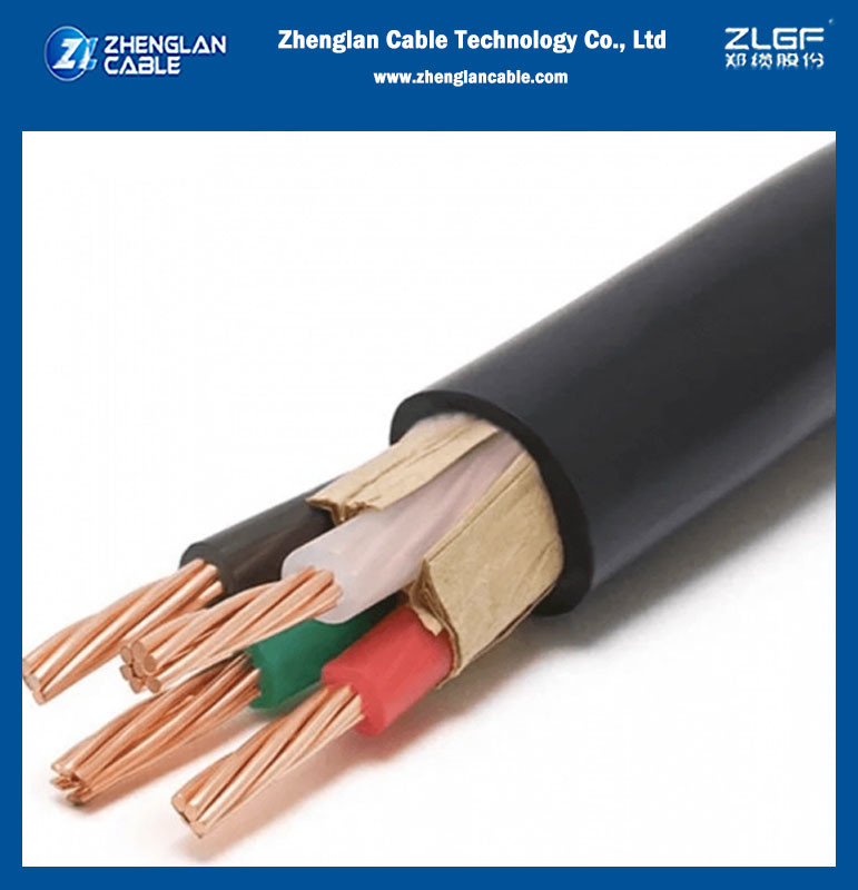 3.6 KV Power Cables RV-K Flexible Copper Conductor PVC Jacket