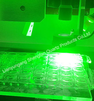 Cusomized Thermostable Quartz Glass Sheet Lens Plate For Semiconductor
