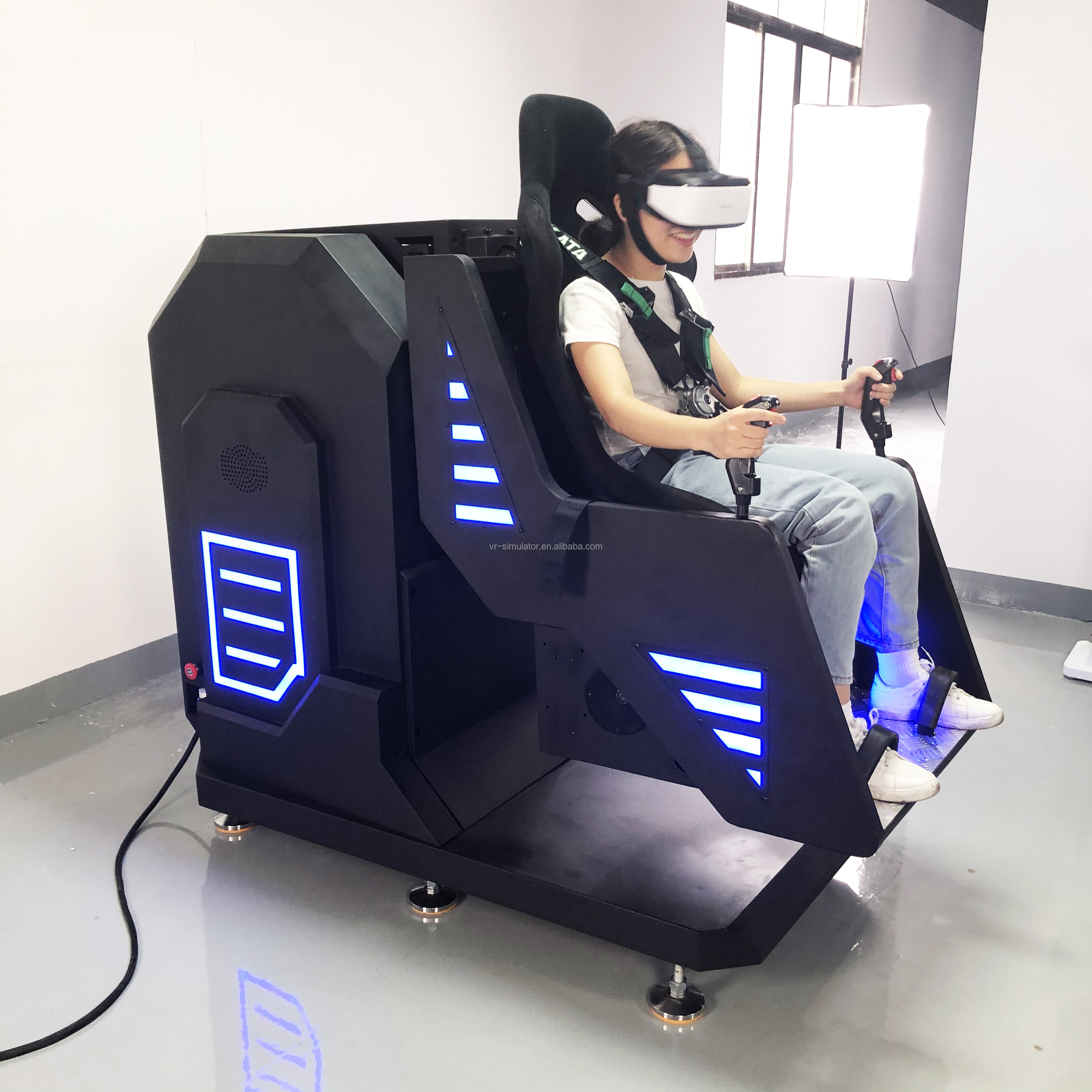 Dreamland 9D VR Interactive Video Arcade Games Virtual Reality 360 720 Simulator VR Motion Chair