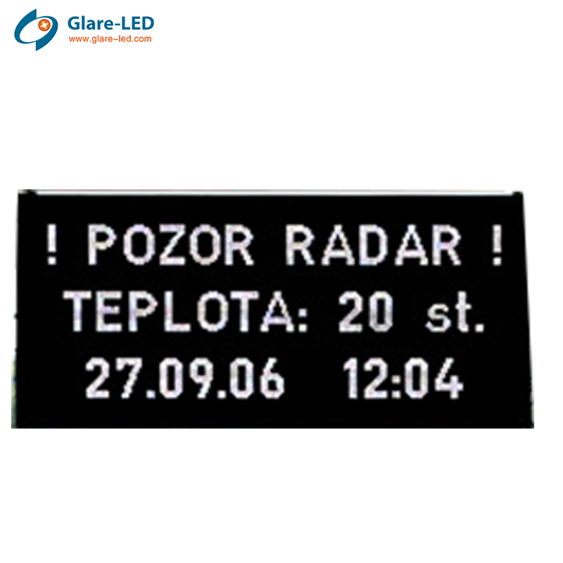 10mm 12mm 16mm 20mm Pixel Pitch Changeable Message Displays variable message sign vms