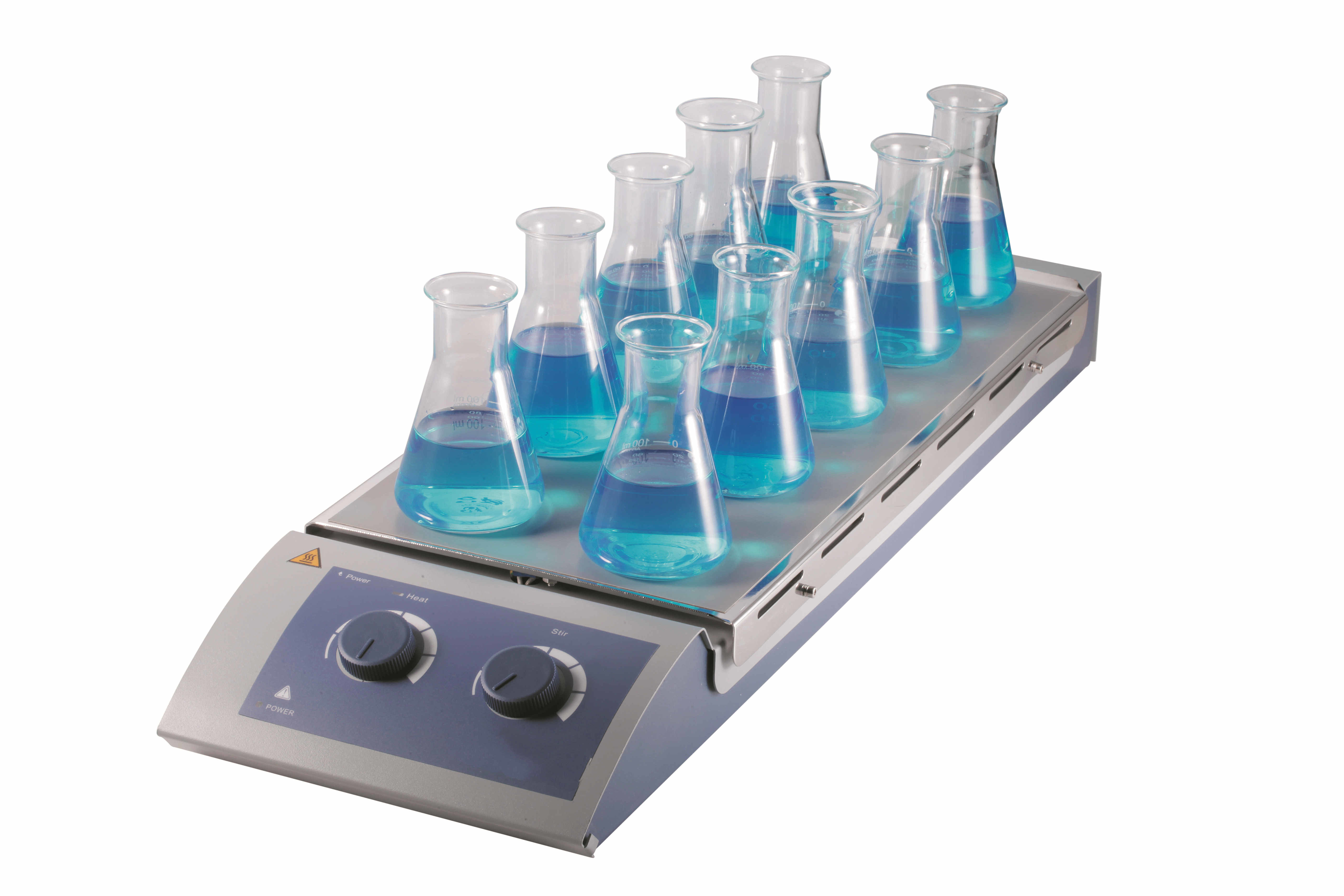 490W Lab Magnetic Stirrer Heating 10 Stirring Multi Position Magnetic Stirrer