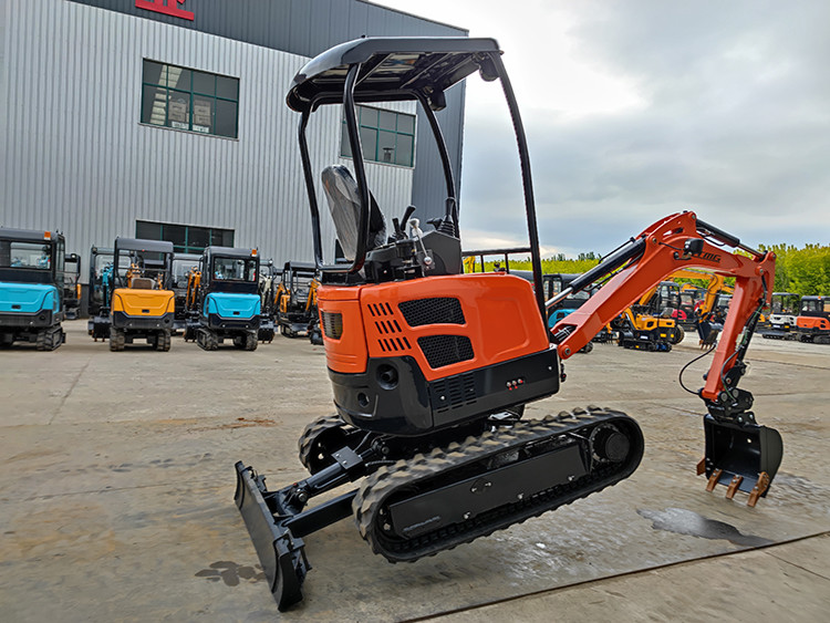 China 1.8ton 1.6ton bucket Hydraulic Small Digger Mini Crawler Excavator without tail no tail
