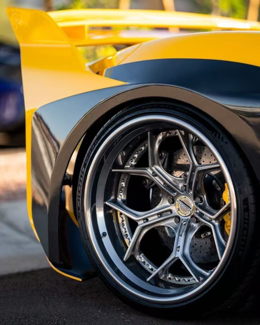720s Mclaren Body Kit Carbon Fiber Widebody ZE Style Front And Rear Bumper