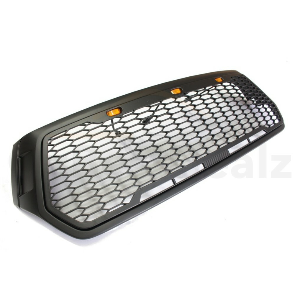 TRD Front Custom Made Car Grills , ABS Matt Black 4X4 Front Grill Standard Size