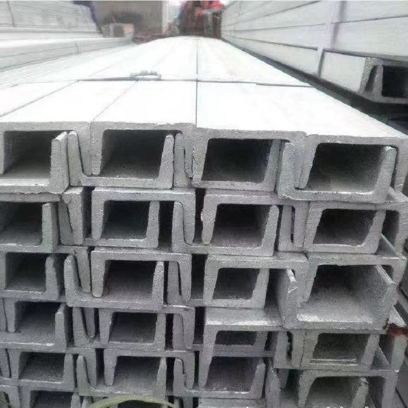 C6 6 Inch Stainless Steel Channels Beams Galvanized U Beam Steel U Channel Structural Steel C Channel C Profile
