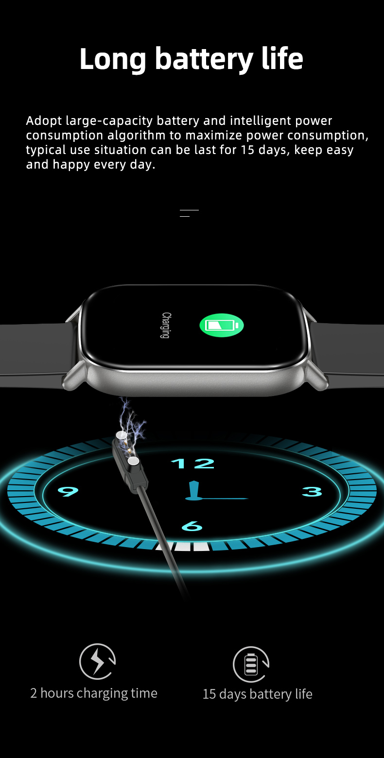 IP68 GPS Navigation Smart Watch Bluetooth Waterproof Smart Watch TFT Display