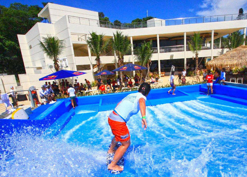 Water Attractions Flowrider Water Ride Artificial Surfing For Two Surfers
