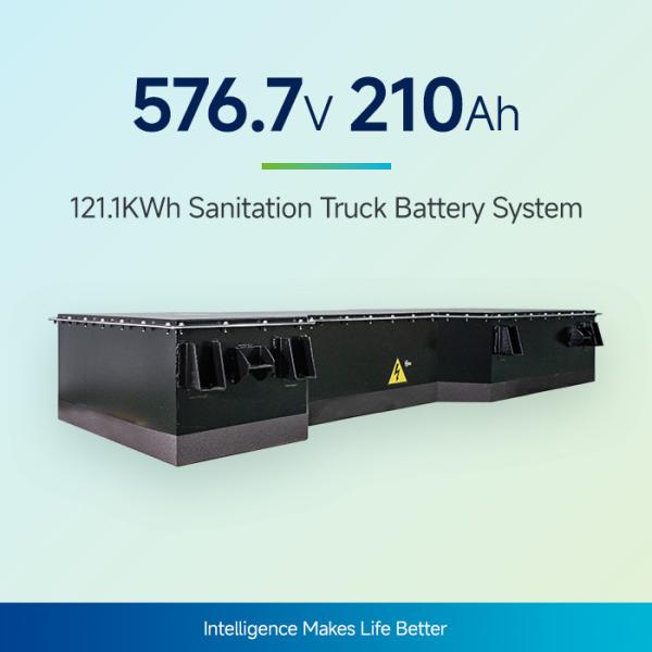 120.96kW Lithium Electric Sweeper Truck Battery , Heavy Duty Truck Battery
