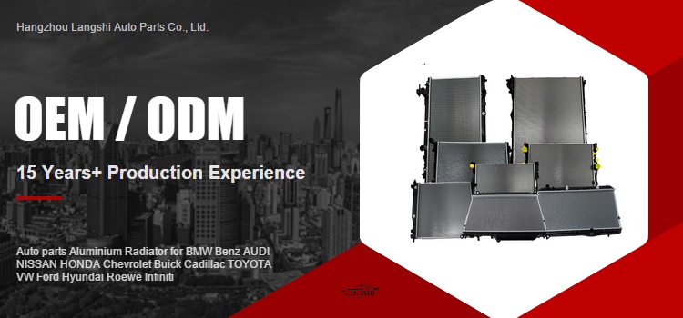 Excelle Auto Parts Aluminium Radiator for BMW Benz AUDI NISSAN HONDA Chevrolet Buick Cadillac TOYOTA VW Ford Hyundai Roewe Infiniti