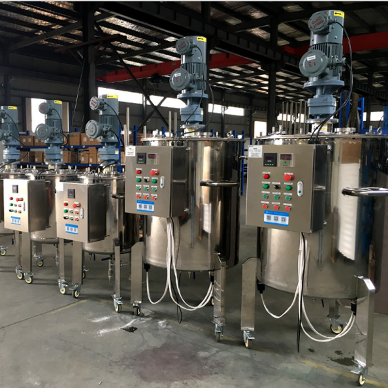 Cylindrical Chemical Liquid Tank Mixer Automatic Liquid Fertilizer Mixing Tank