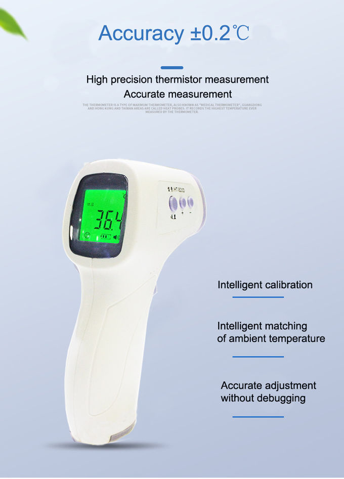 BlueTooth Non Contact Forehead Infrared Thermometer Ir Temperature Gun