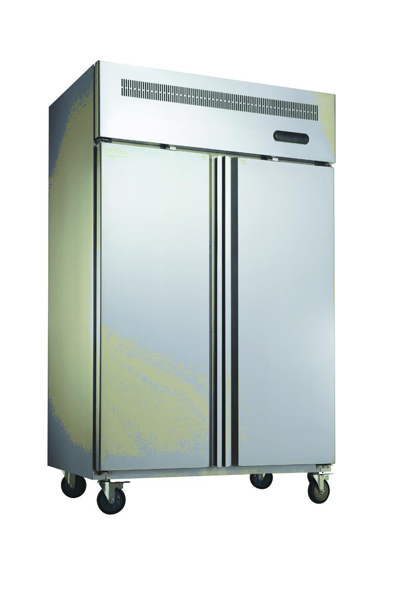 Low-energy Upright Stainless Steel Kitchen Commercial Upright Freezer CE CB ROHS