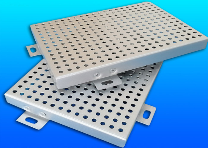 Round Hole 1.5mm KCC Painting Aluminum Perforated Sheet