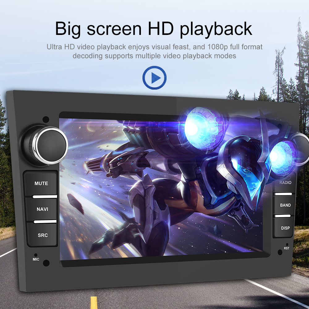Android 12 2din Stereo autoraido For Opel Astra J Car Multimedia Navigation GPS Carplay Radio