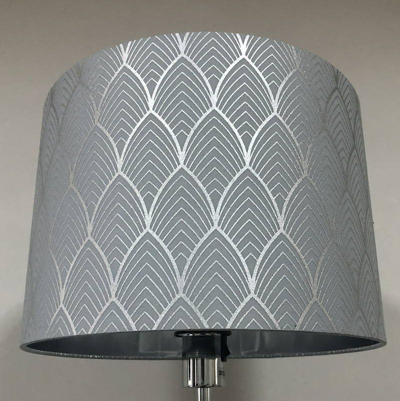 ODM Digital Print Lampshades Faux Rattan Giclee Lamp Shades