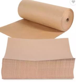 60" Natural Brown Kraft Wrapping Paper Sulfate Wrapper Standard
