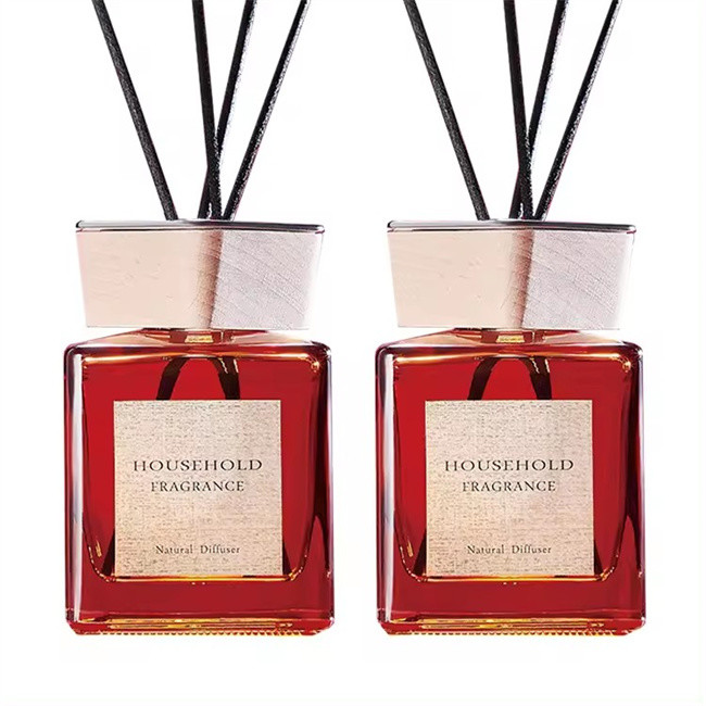 500ml Custom Fragrance Glass Perfume Bottles Reed Diffuser Glass Bottles With Box