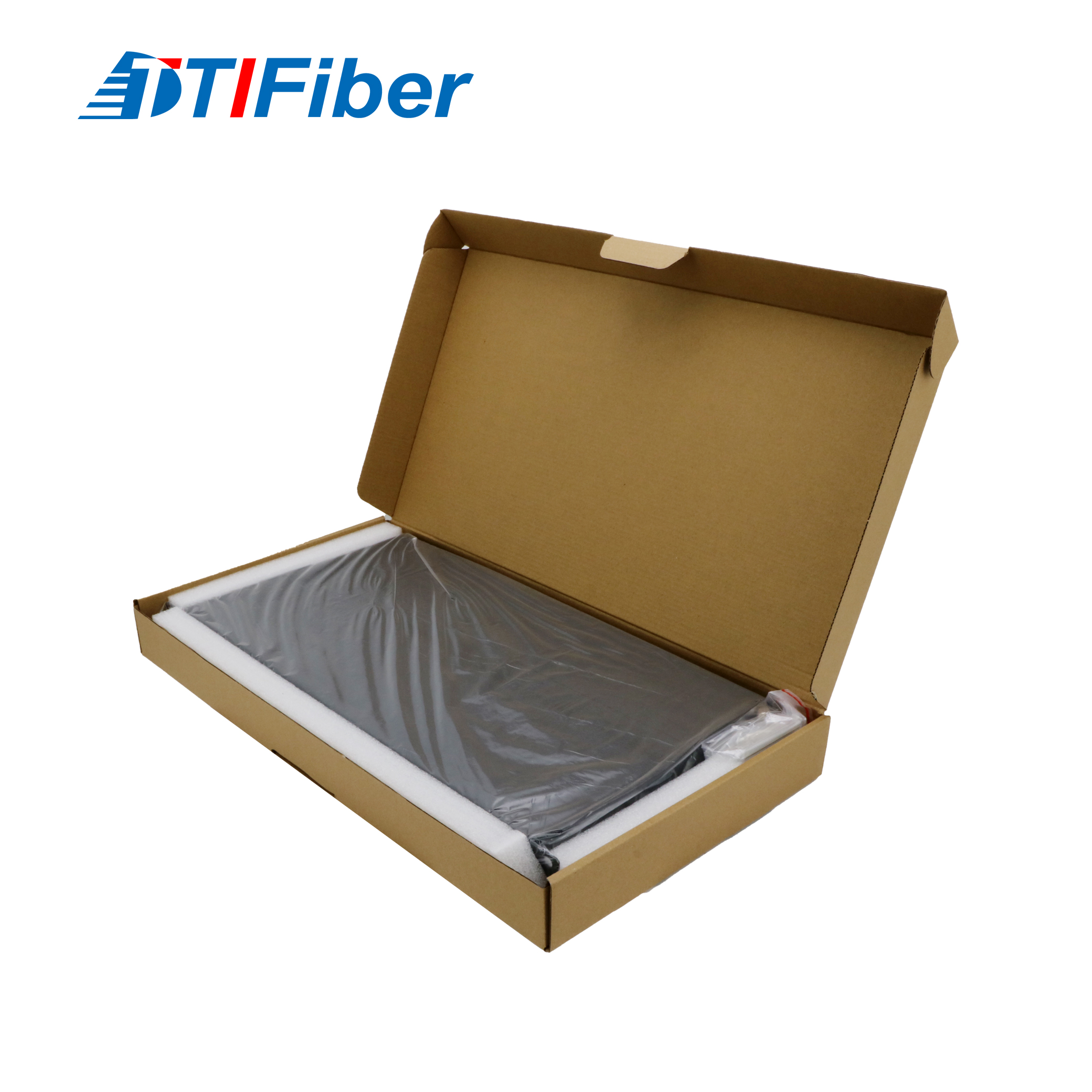 1U 24 Core ODF Fiber Optic Terminal Box Rack Mounted Sliding Type