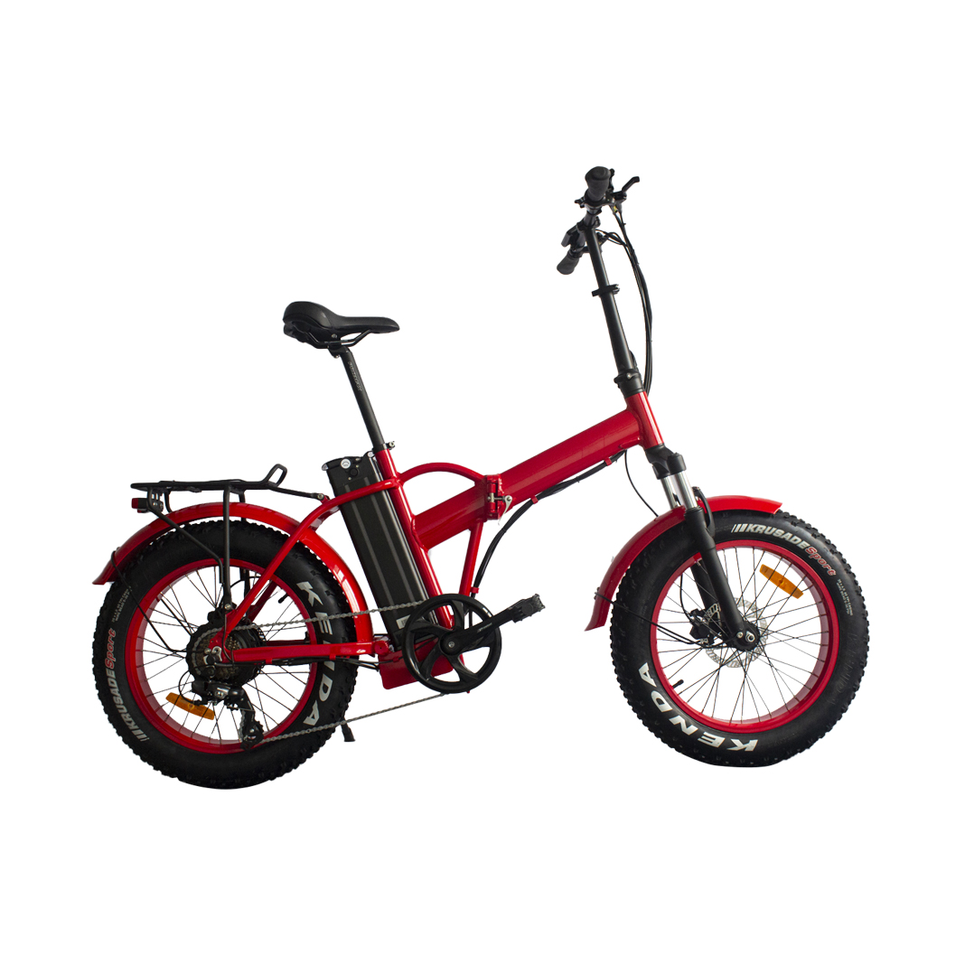Aluminum Folding Electric Bike Lightweight With Child Seat Powerful 55km H